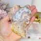 Pink Amethyst Slab 10.5cm On Stand