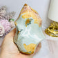Polychrome Jasper Carved Flame | Freeform 11.5cm 648g