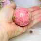 Thulite in Epidote Sphere on Stand 201g