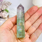 High Grade Fluorite Tower with Rainbows 8cm