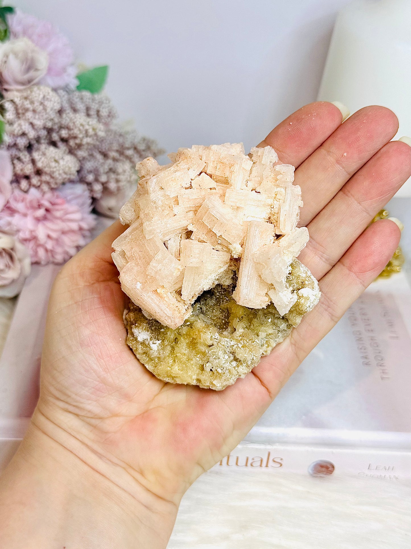 Natural Pink Halite Specimen 136g From USA