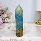Natural Blue Onyx Tower 9.5cm