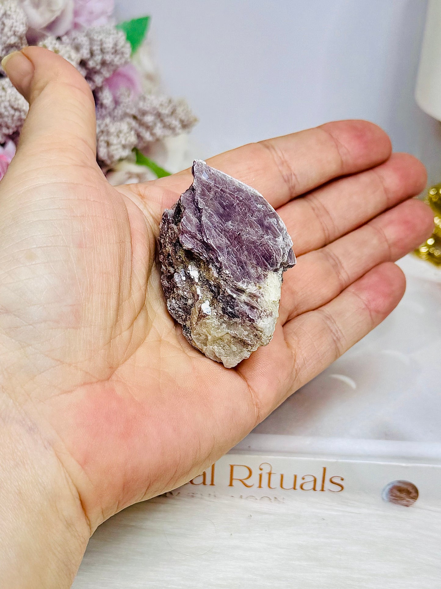 Natural Purple Mica Specimen 5cm