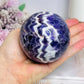 Large Chevron | Dream Amethyst Sphere on Stand 580g