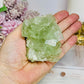 Light Green Transparent Cubed Fluorite Specimen 7cm 255g