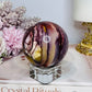 High Grade Mookaite Jasper Sphere on Stand 7cm