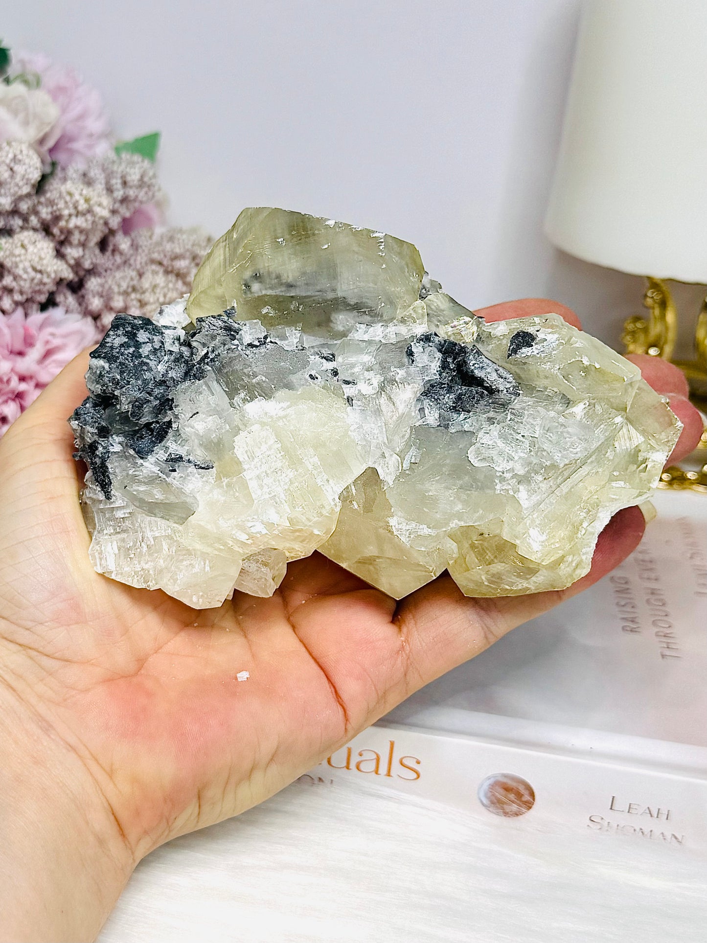 Natural Calcite Specimen (UV Reactive) 12cm 475g