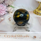 Tigers Eye Sphere with Blue Flash 197g