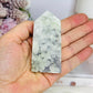 Druzy Blue Lace Agate Tower 8cm