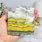 Bumblebee Jasper Slab On Stand 10cm