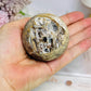 Druzy Sphalerite Sphere with Imperfection at Back 268g (stands alone)