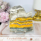 Bumblebee Jasper Slab On Stand 10cm