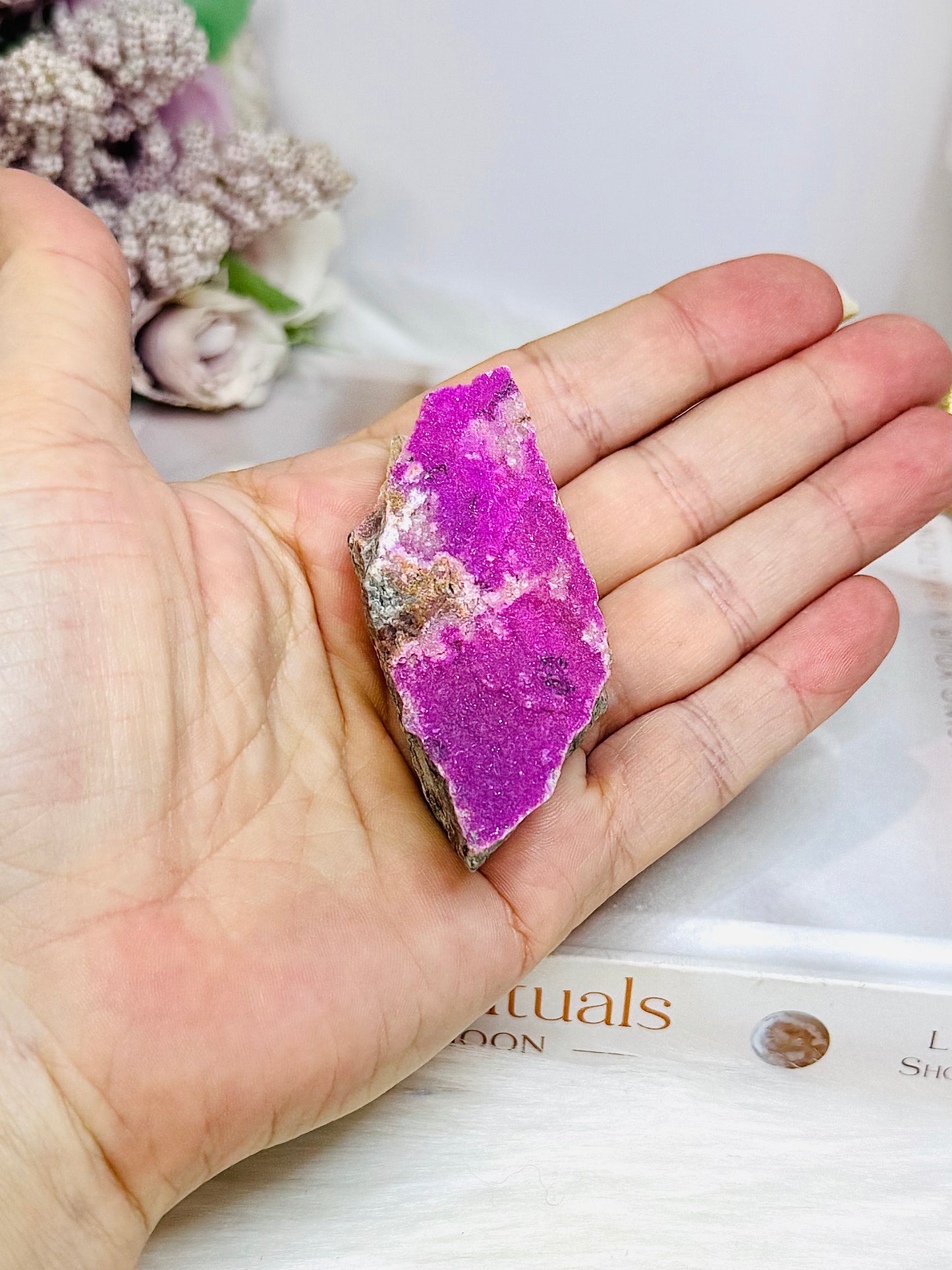 Natural Pink Cobalt Calcite Specimen 7cm