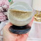 Large Druzy Agate Sphere with Agate 887gram