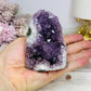 Amethyst Base Cut Cluster 9cm