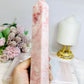 Large Pink Opal Tower 21cm