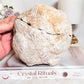 Large 1.55KG Natural Moroccan Geode Quartz Set