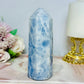 Blue Calcite Large Chunky Tower 12cm