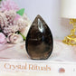 Smokey Quartz Flame | Freeform 8cm