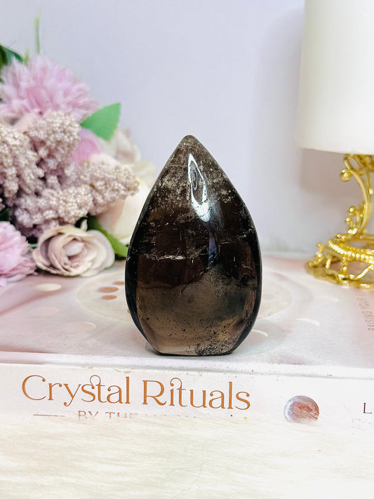 Smokey Quartz Flame | Freeform 8cm