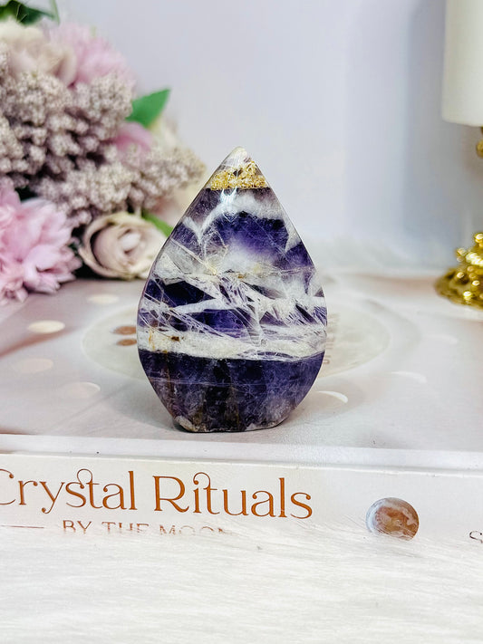 Chevron | Dream Amethyst Freeform | Flame 6.5cm