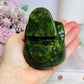 For Sue ~ Large Green Jade Carved Skull 9cm 542g