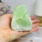Natural Green Pistachio Calcite Freeform 8cm 308g