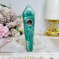 Green Amazonite Carved Pipe 11cm