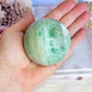 Beautiful Natural Variscite Sphere On Stand 381grams