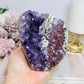 Large High Grade Amethyst Base Cut Cluster | Freeform 808g