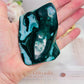 Stunning Chrysocolla Polished Natural Freeform 9cm