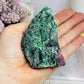 Natural Ruby in Zoisite Specimen UV Reactive 268g