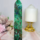 Large Azurite Malachite Stone Tower 18cm