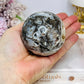 Druzy Sphalerite Sphere on Stand 368g