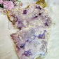 High Grade Pink Amethyst Large Druzy Slab 24.5cm 2.3KG