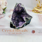 Base Cut Amethyst Cluster From Brazil 7cm