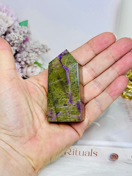 Rare Natural Stitchtite | Atlantisite Tower 7cm