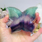 Rainbow Fluorite Butterfly Dish 9cm