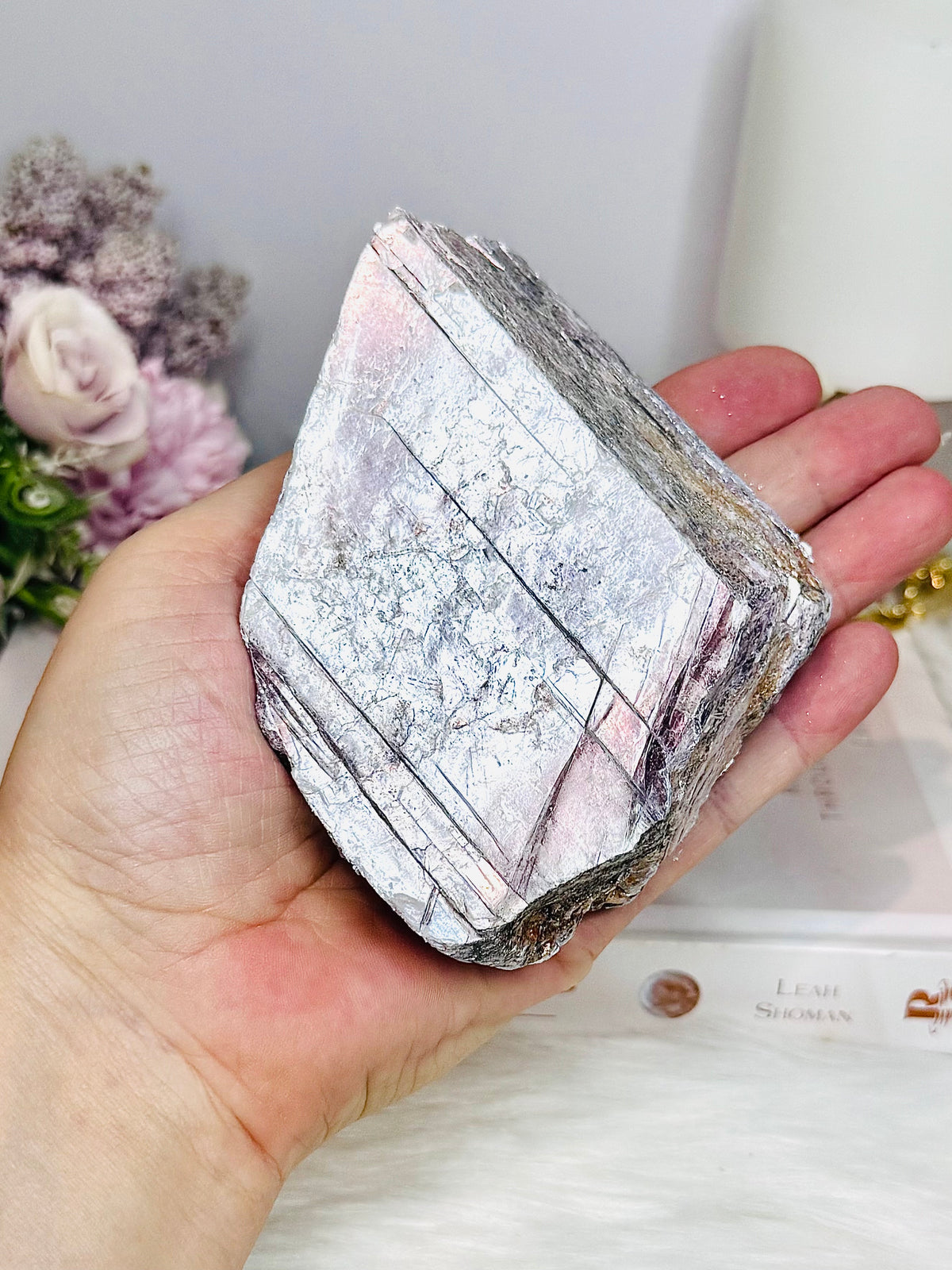 Large Natural Purple Mica Specimen 10cm 406g