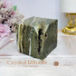 Large Ocean Jasper Druzy Cube 616g