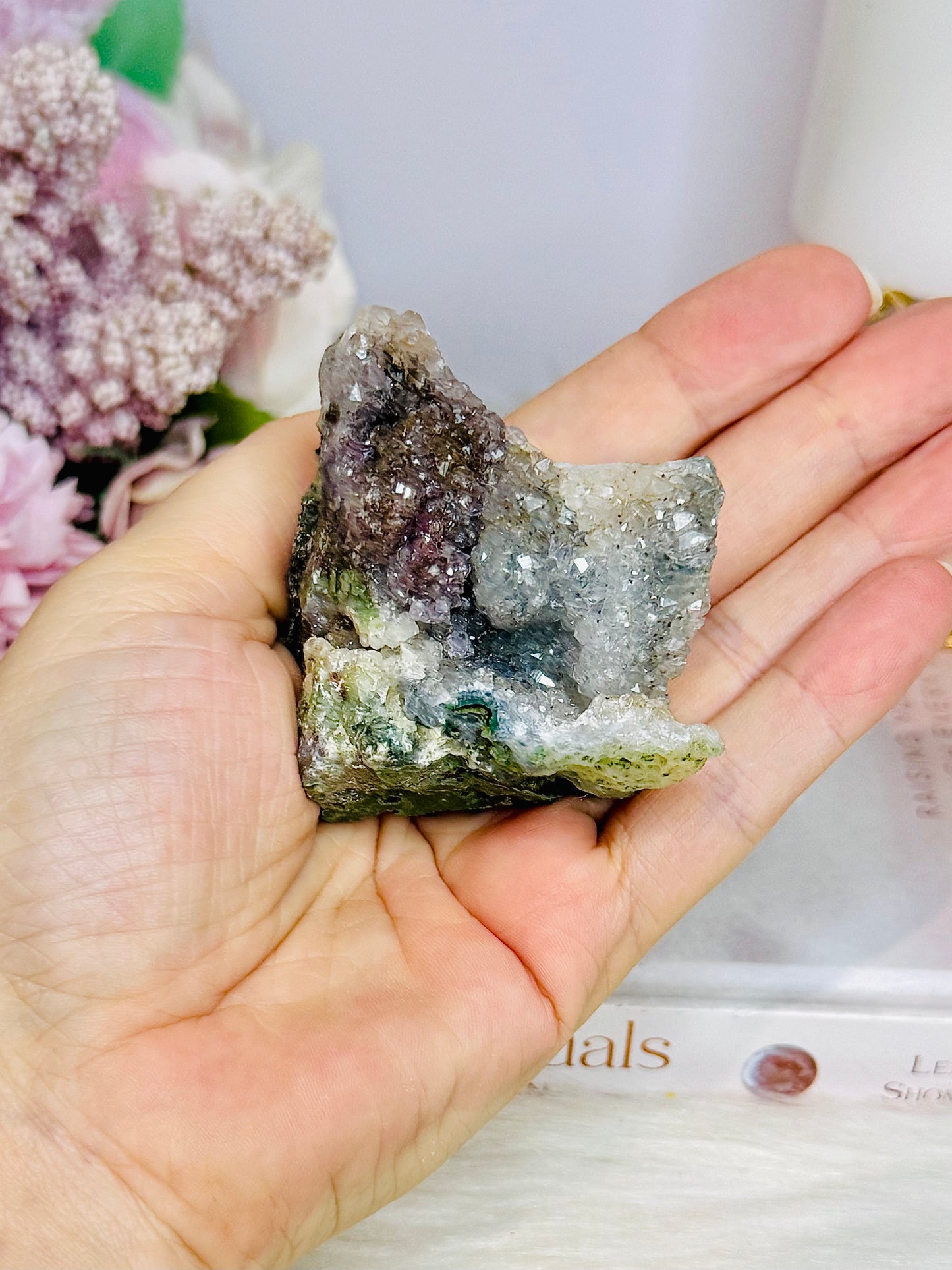 Natural Amethyst Cluster 7cm