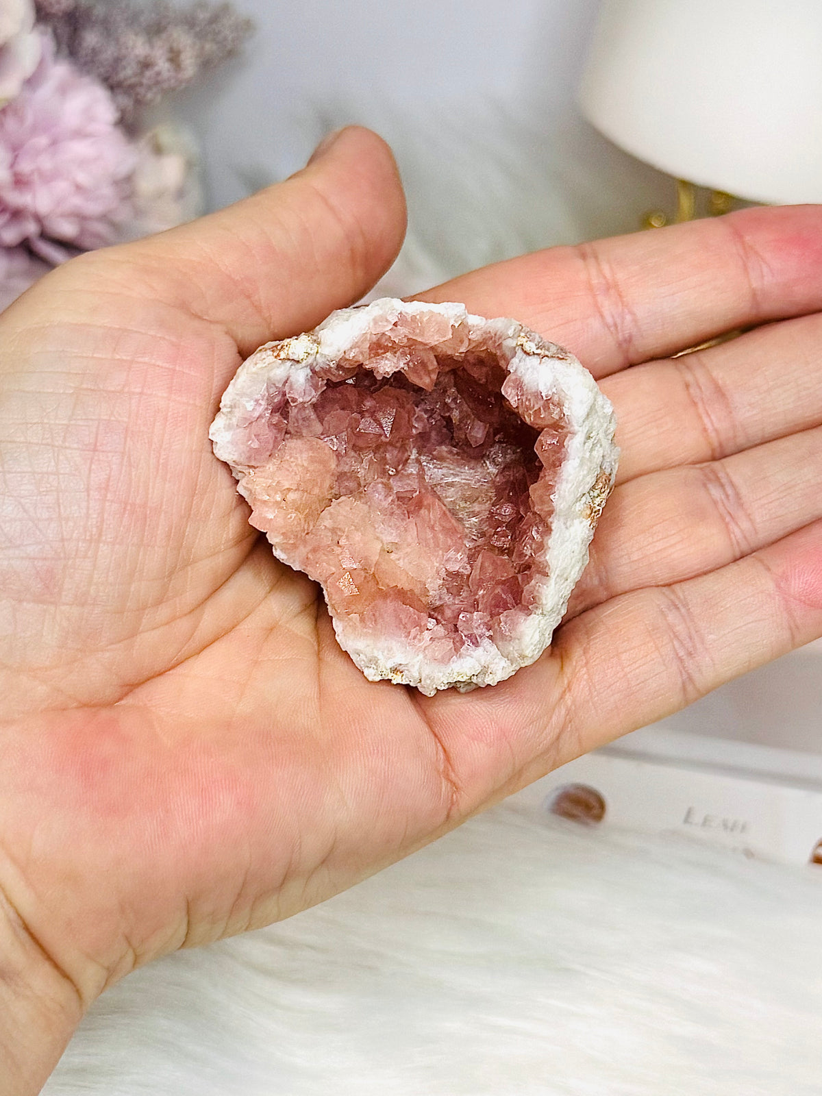 Pink Amethyst Geode 4.5cm