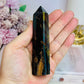 Blue Tigers Eye Tower 11cm