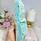 Large Blue Hemimorphite Druzy Tower 21cm