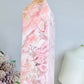 Huge Pink Peruvian Rhodochrosite Tower 29cm 993grams