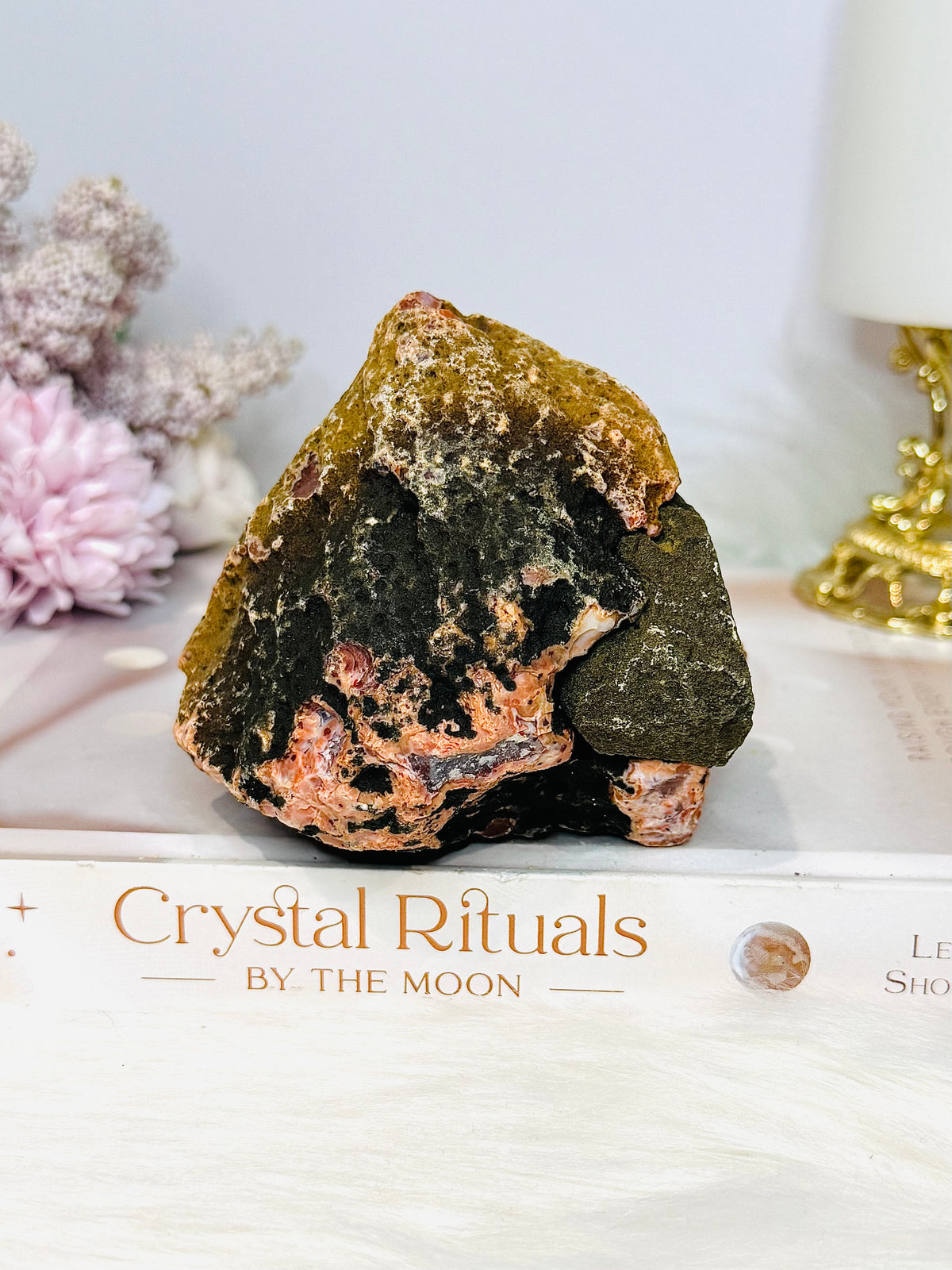 Natural Rough Agate Freeform 499g
