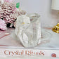 Clear Quartz Polished Freeform with Rainbows 229g