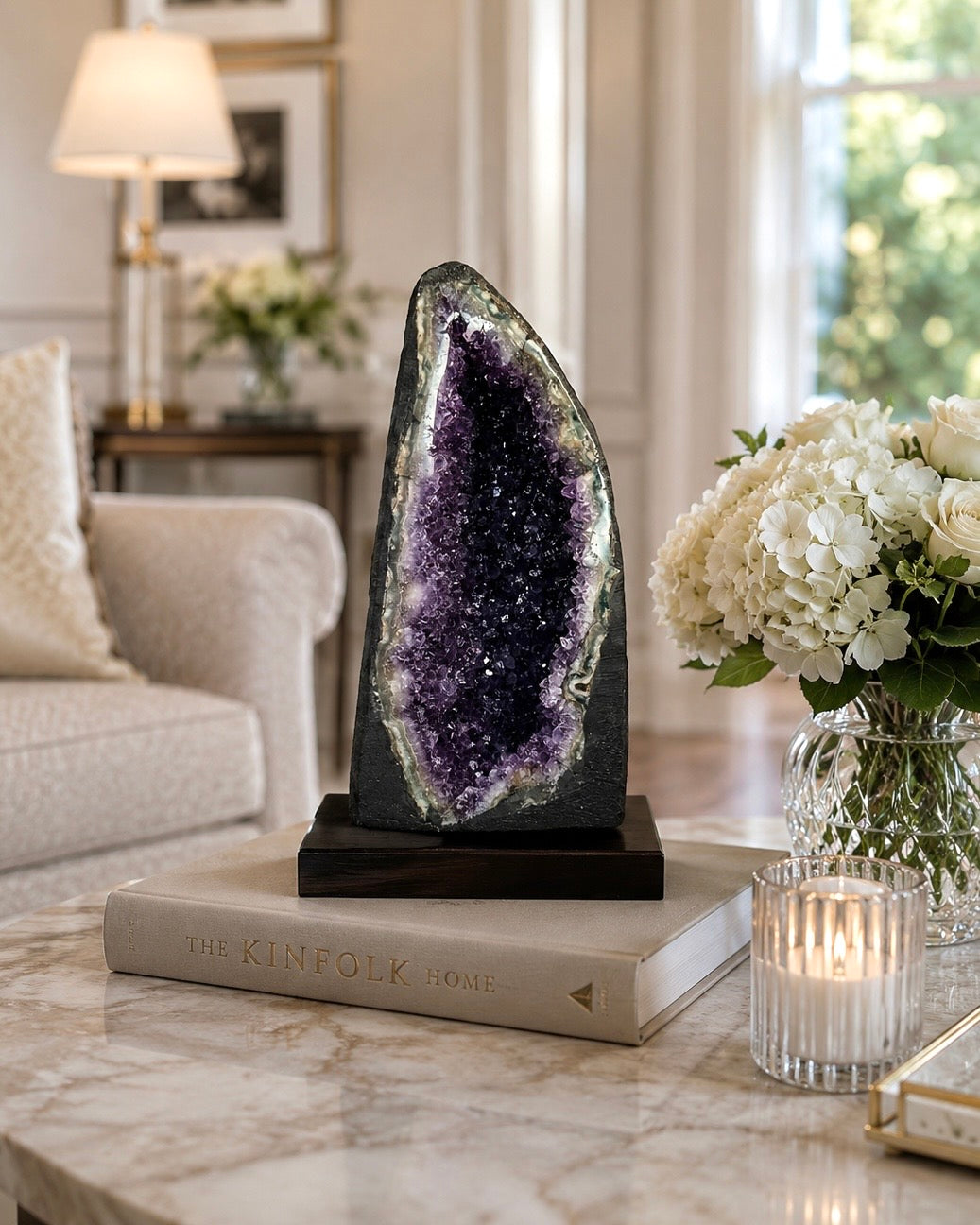 Hugh High Grade Amethyst Cathedral 3KG 23cm From Brazil
