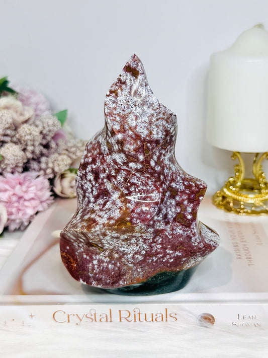 Large Ocean Jasper Flame 15cm 935g