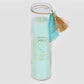 White Sage & Clear Quartz Tube Candle 21cm